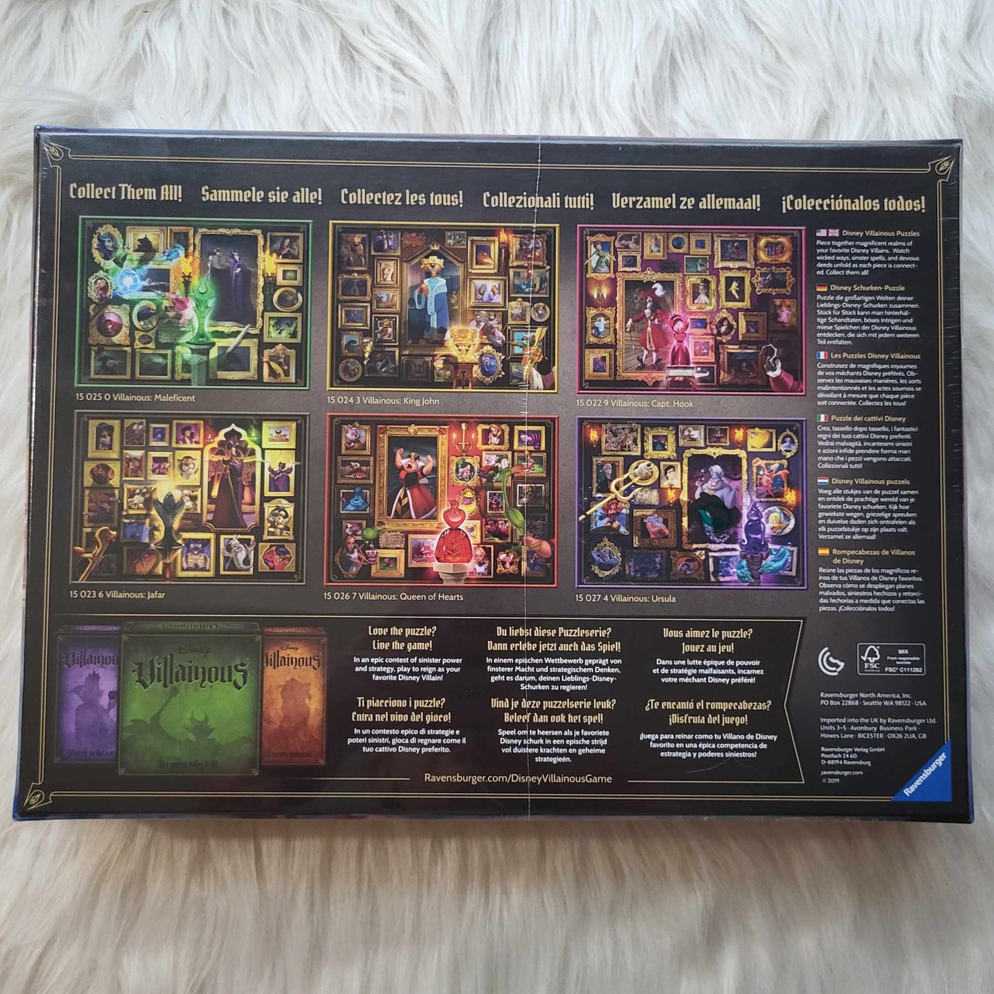 Disney Villainous: Capt. Hook 1000pc Puzzle