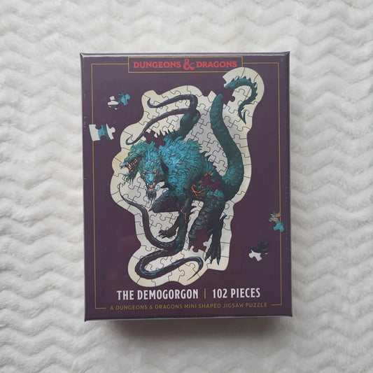 Dungeons & Dragons Mini Shaped Jigsaw Puzzle: The Demogorgon Edition