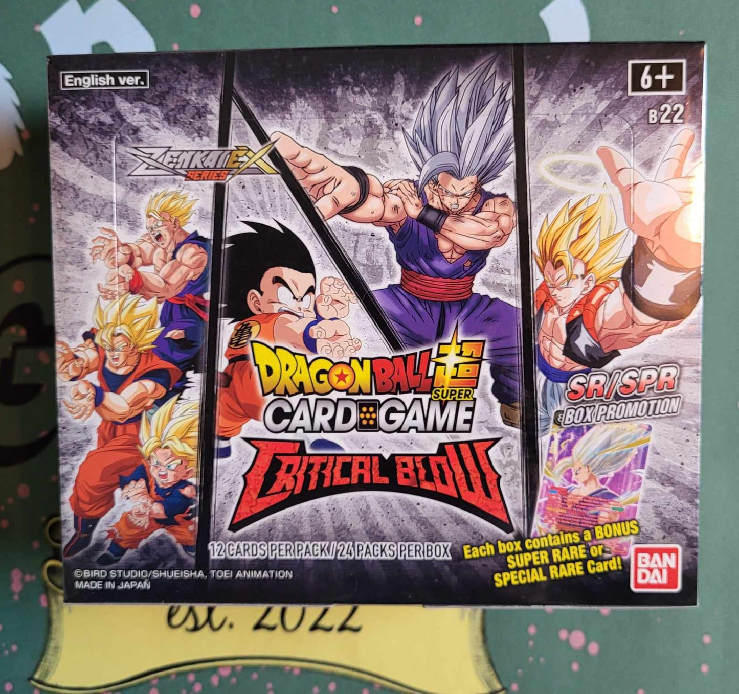 DBS CCG - Critical Blow Booster Box