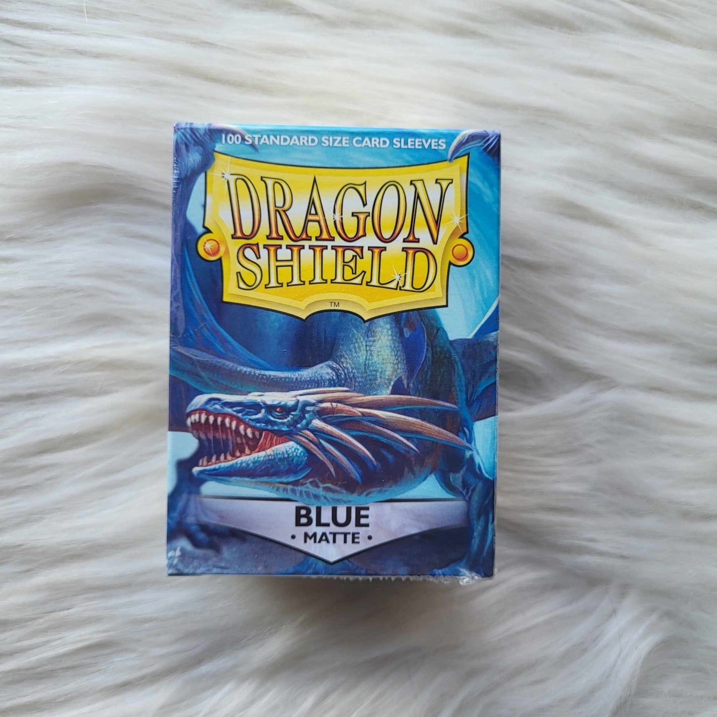 Dragon Shields: (100) Matte Blue